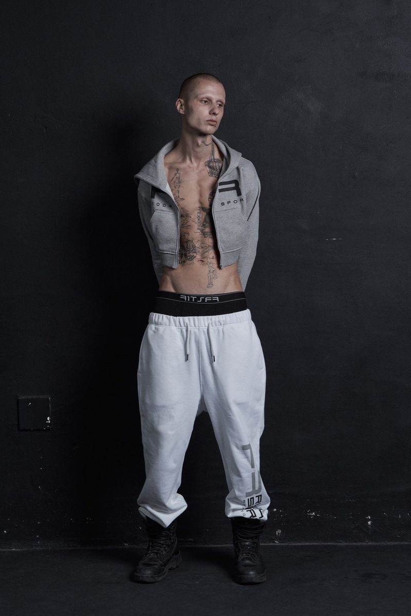 FR SPORTY SWEATPANTS WHITE