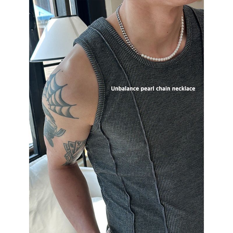 LAURANT（ロラン）の「[Unisex] Unbalance pearl necklace（Accessories）」