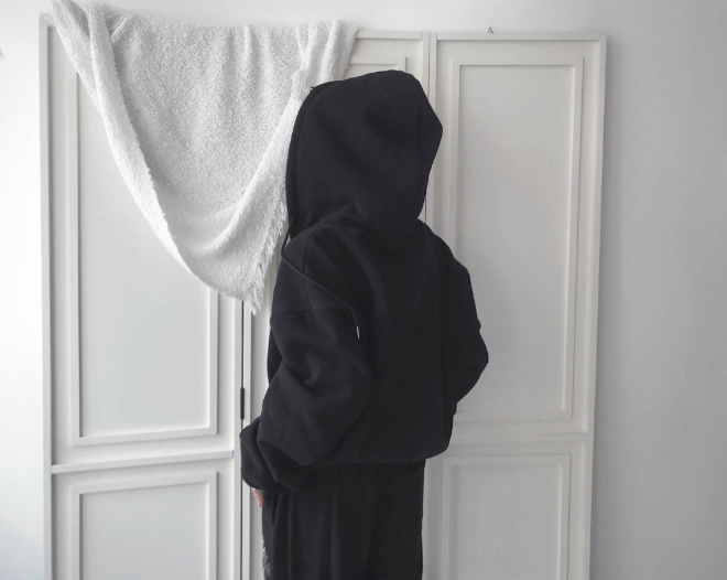 connect patch napping mens hoodie zip