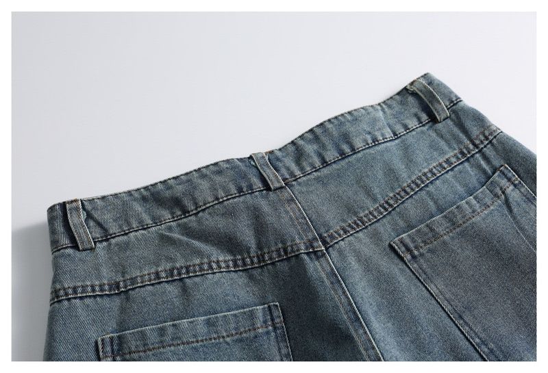 Rex Arc Panel Denim Shorts