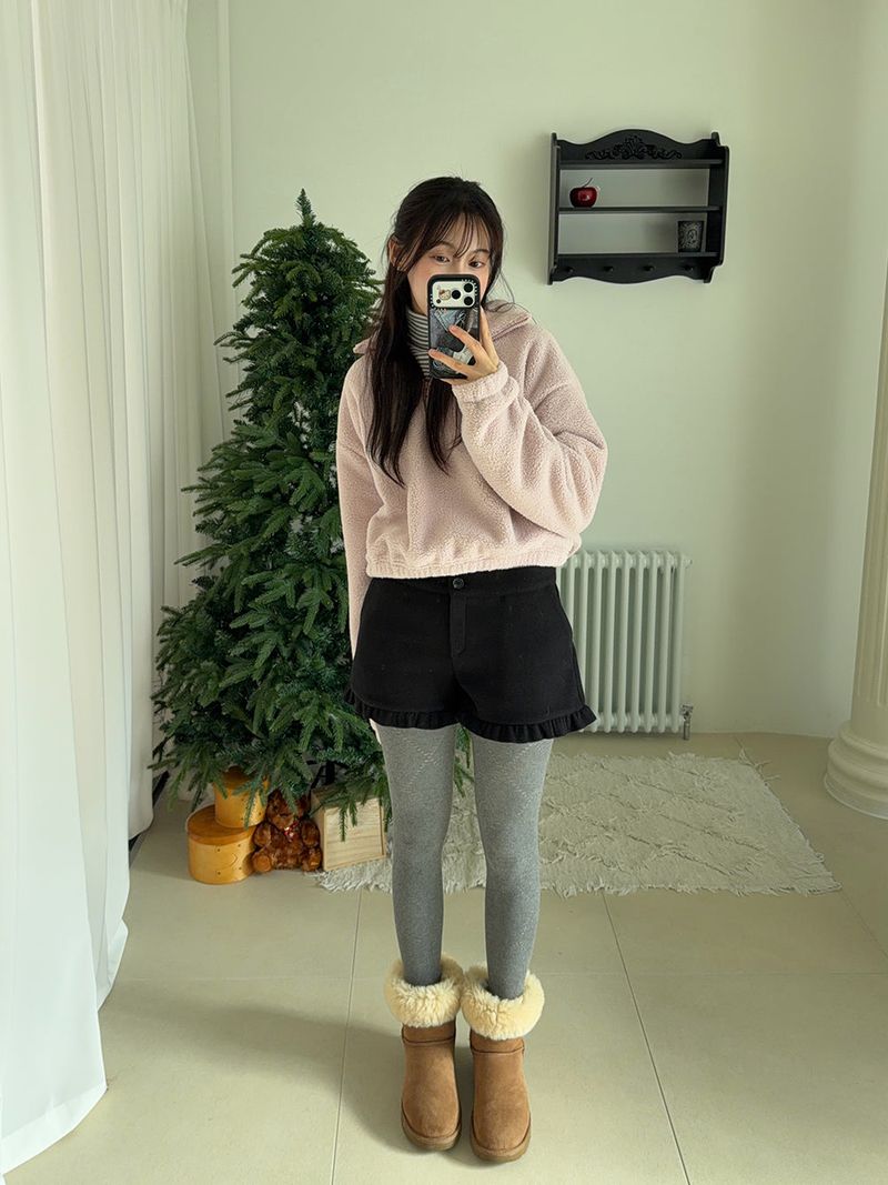 [MADE] MEMBER FLEECE HALF ZIP-UP