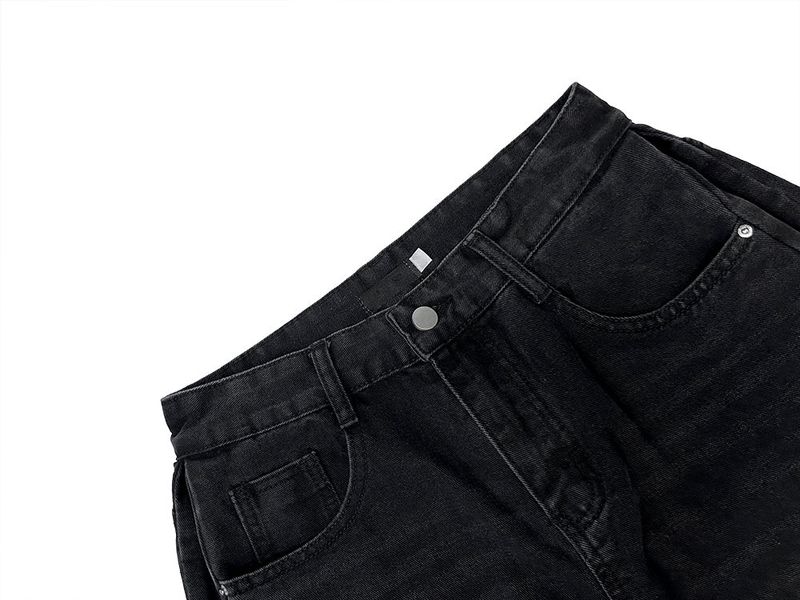 Flux Pintuck Wide Denim
