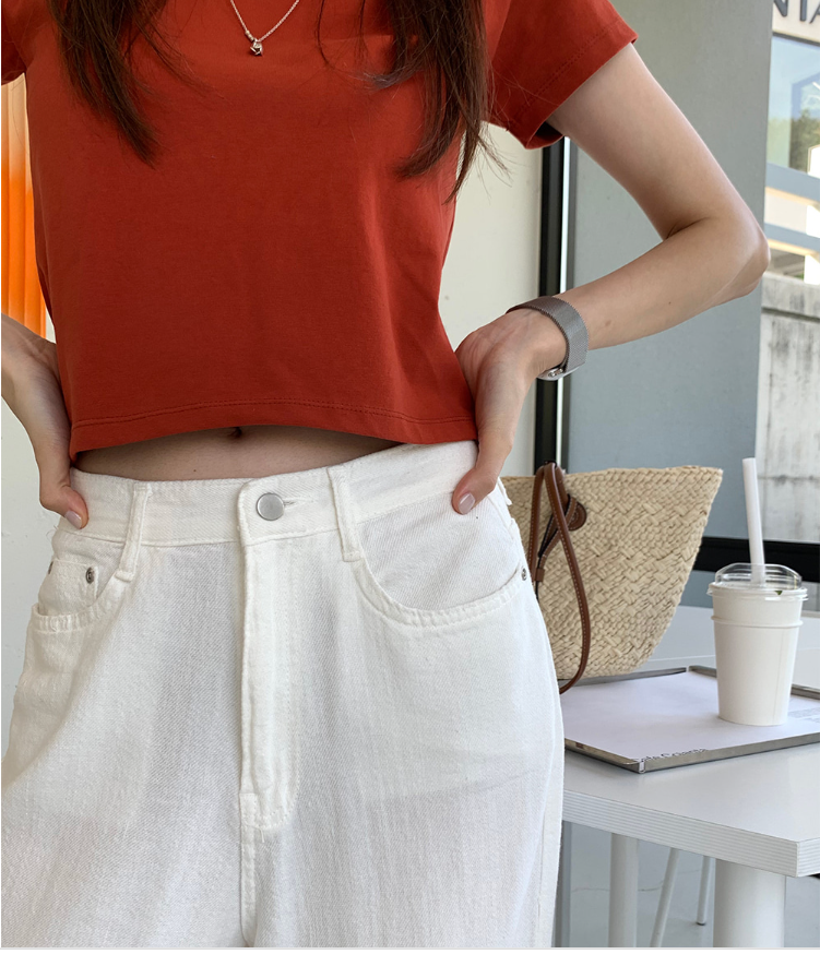 Weekly Better Crop Short Sleeve Tee / 4 colors