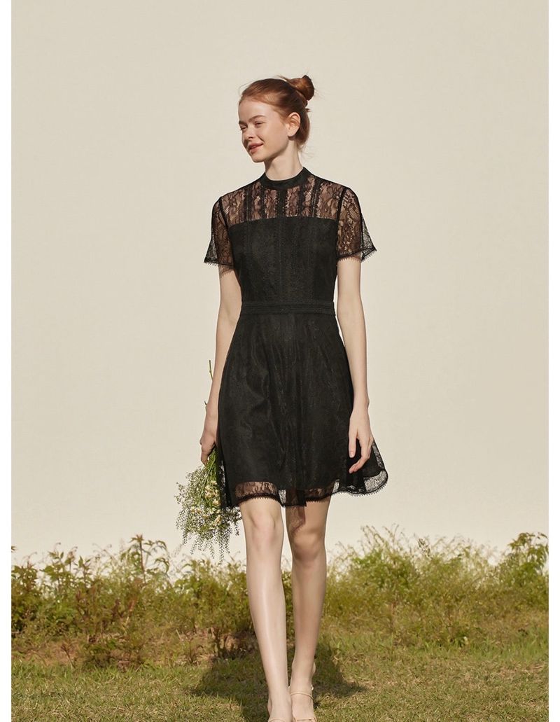 Irene Dress Black