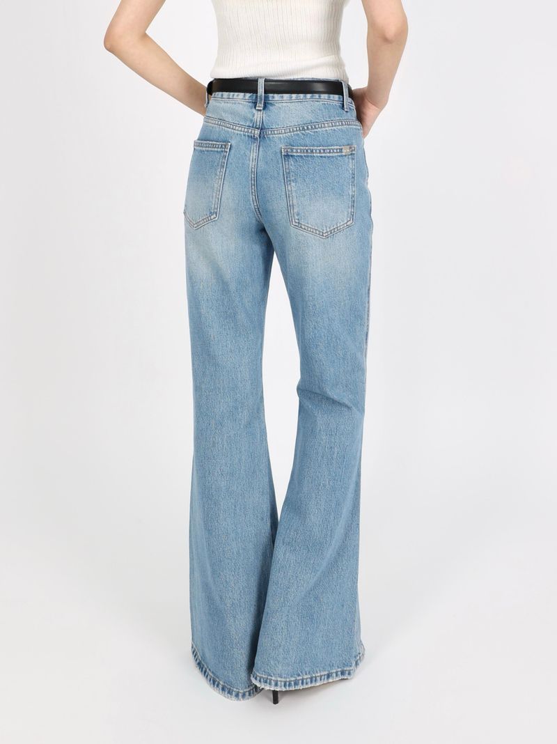 MID-WAISTLINE FLARE DENIM code 26209
