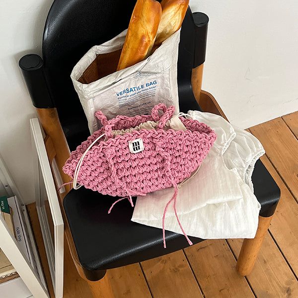 baguette bag (pink)