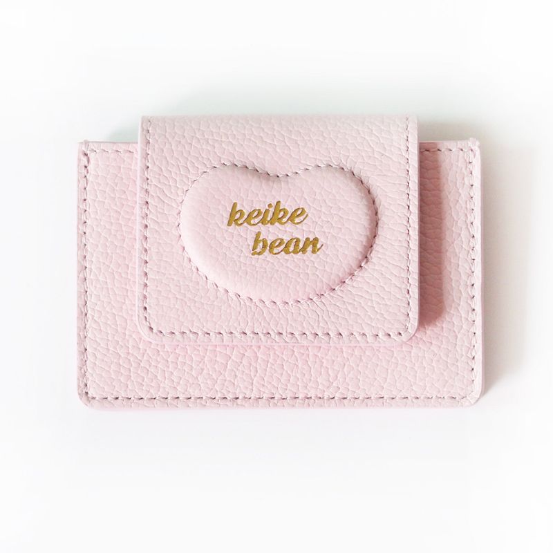 shape of' wallet - pink bean