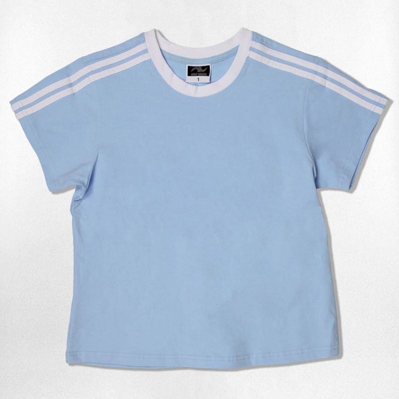 Usual Semi Crop T-Shirts - 6COLOR