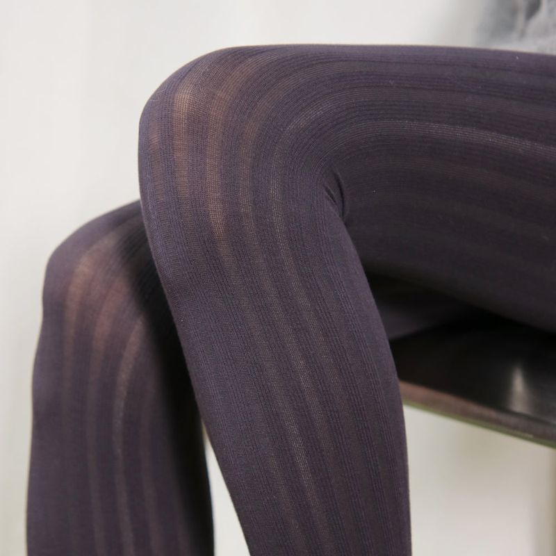 onnitella（オニテラ）の「slim hold fit rib tights (gray)（Fashion Accessories）」