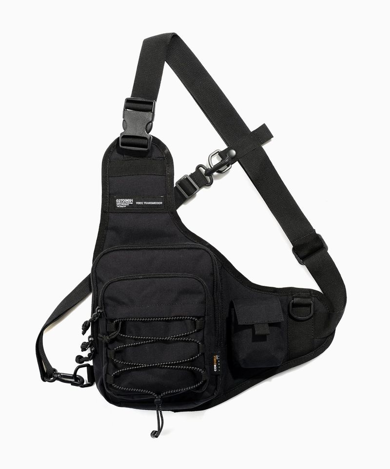 CORDURA TECH LURE SLING BAG (BLACK)