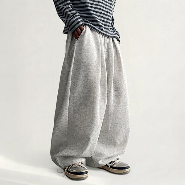 voarc（ボアク）の「K front two-tuck sweat banding string wide pants（Pants）」