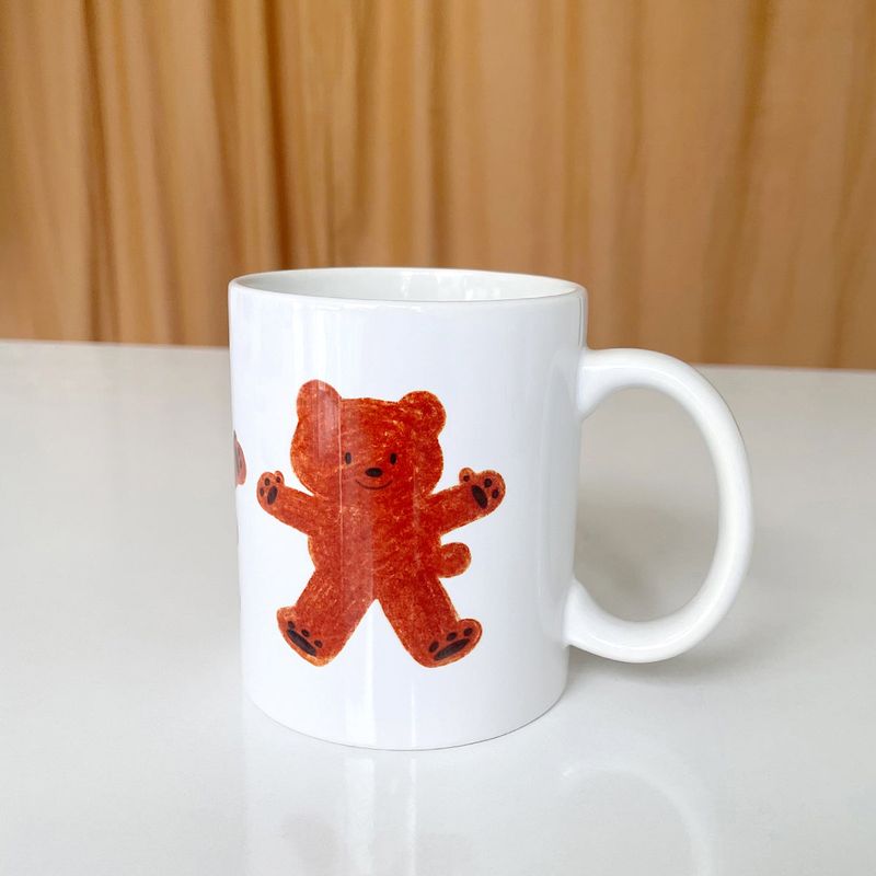 HAPPY BEAR MUG CUP