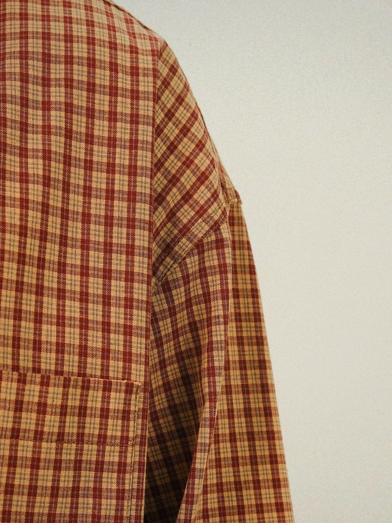 SN Check Pattern Overfit Shirts