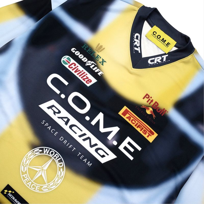 [UNISEX] C.O.M.E Moto Jersey (Yellow)