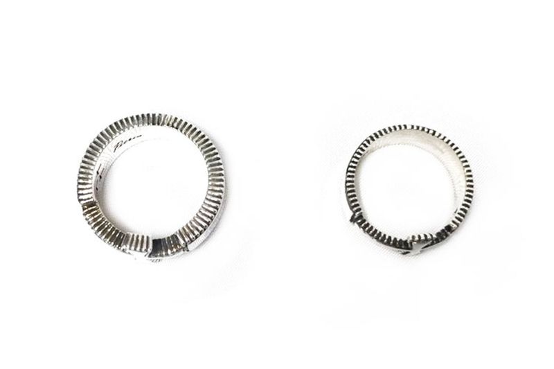 HALF CROSS RING (Thin)