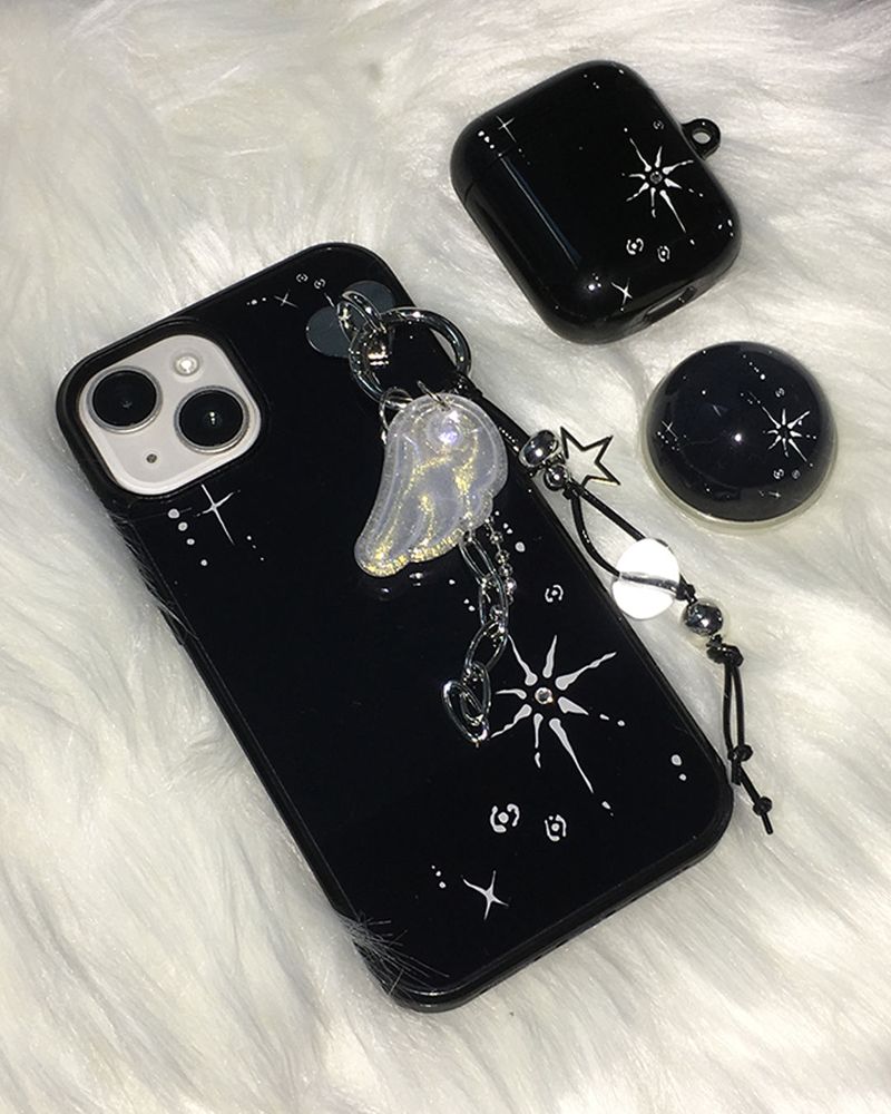 [MADE] Twinkle phone case_Black Bumper