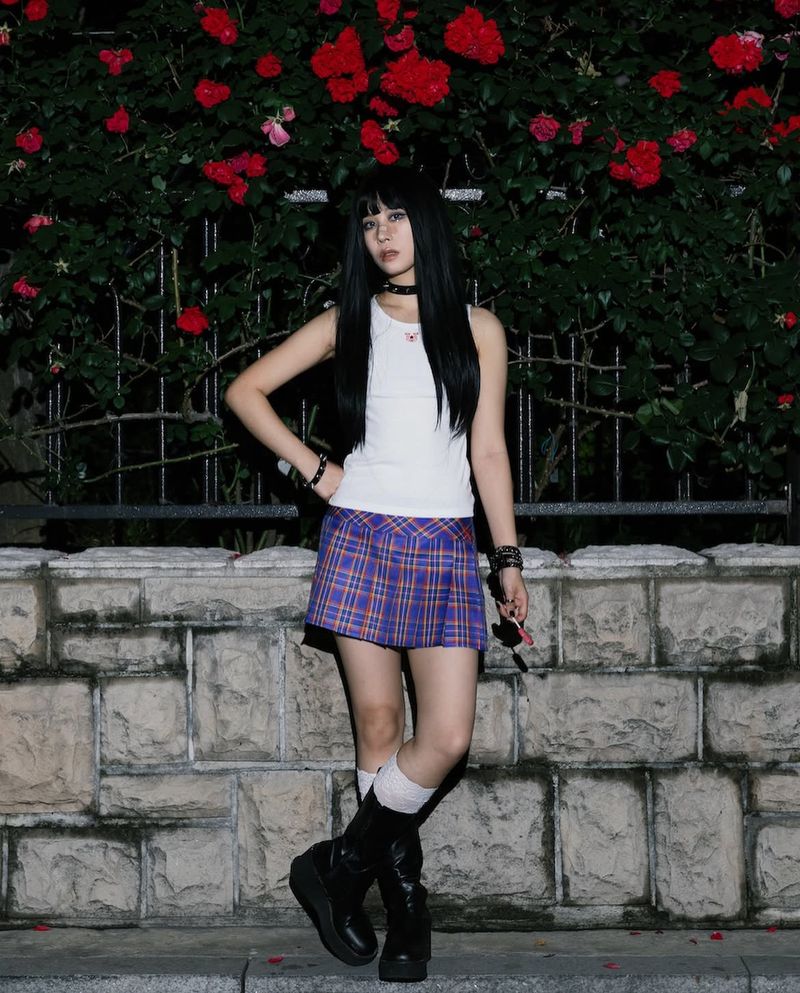 Horse sleeveless T (White)