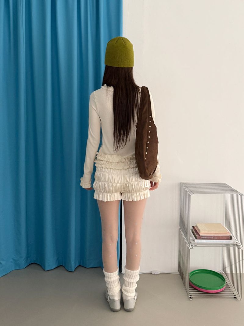 lady frill cardigan 