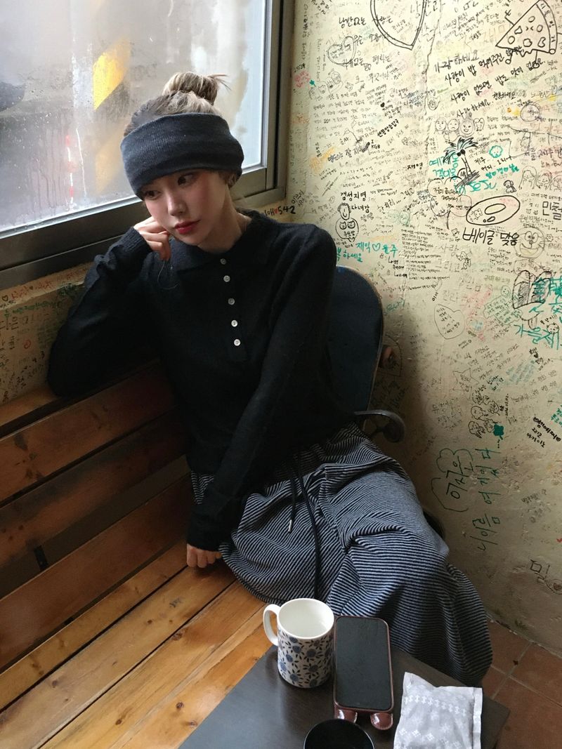 [Ritcore MADE] Striped Terry Wide Pants (3c)