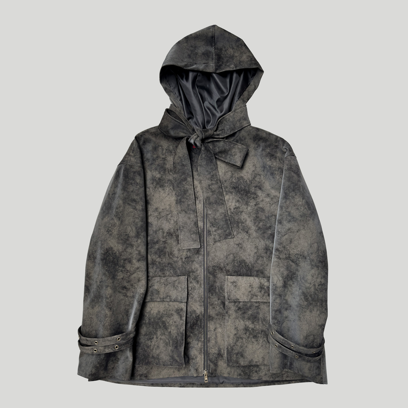 Still Lethardy(スティル レサーディ)の「CLOUDY LEATHER HOOD JACKET(Jackets/Outerwear)」