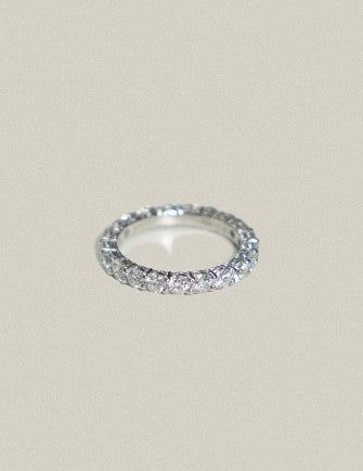 partez(パルテ)の「Moissanite Eternity Ring 3mm(Accessories)」