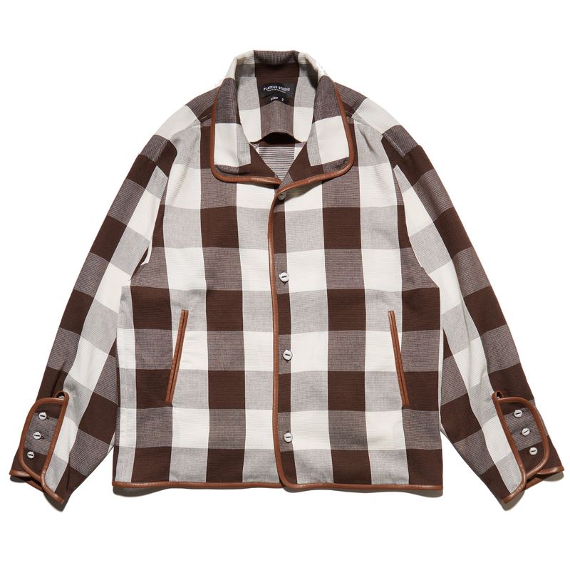 PLATEAU STUDIO（プラテウスタジオ）の「10B piping pajama jacket（Jackets/Outerwear）」