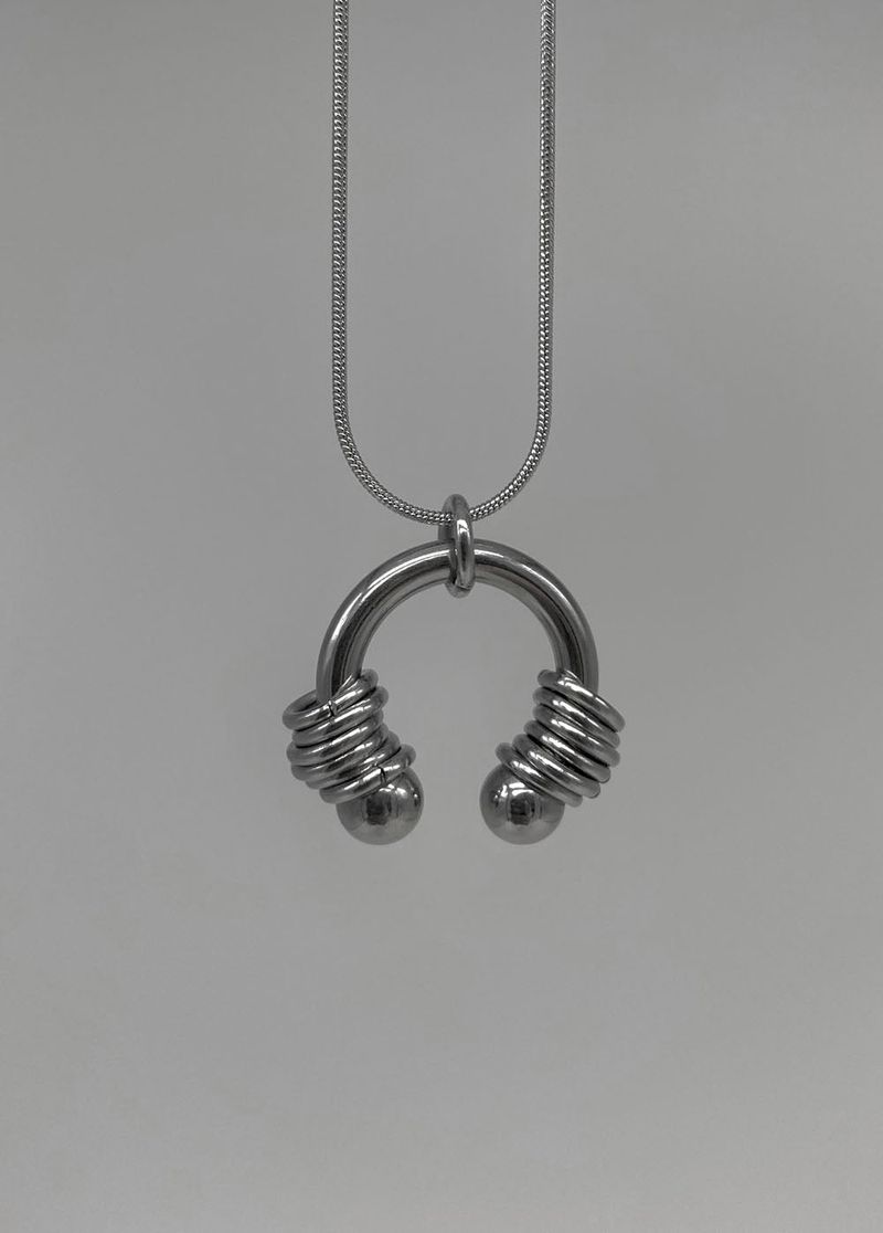 Piercing necklace - snake ver.