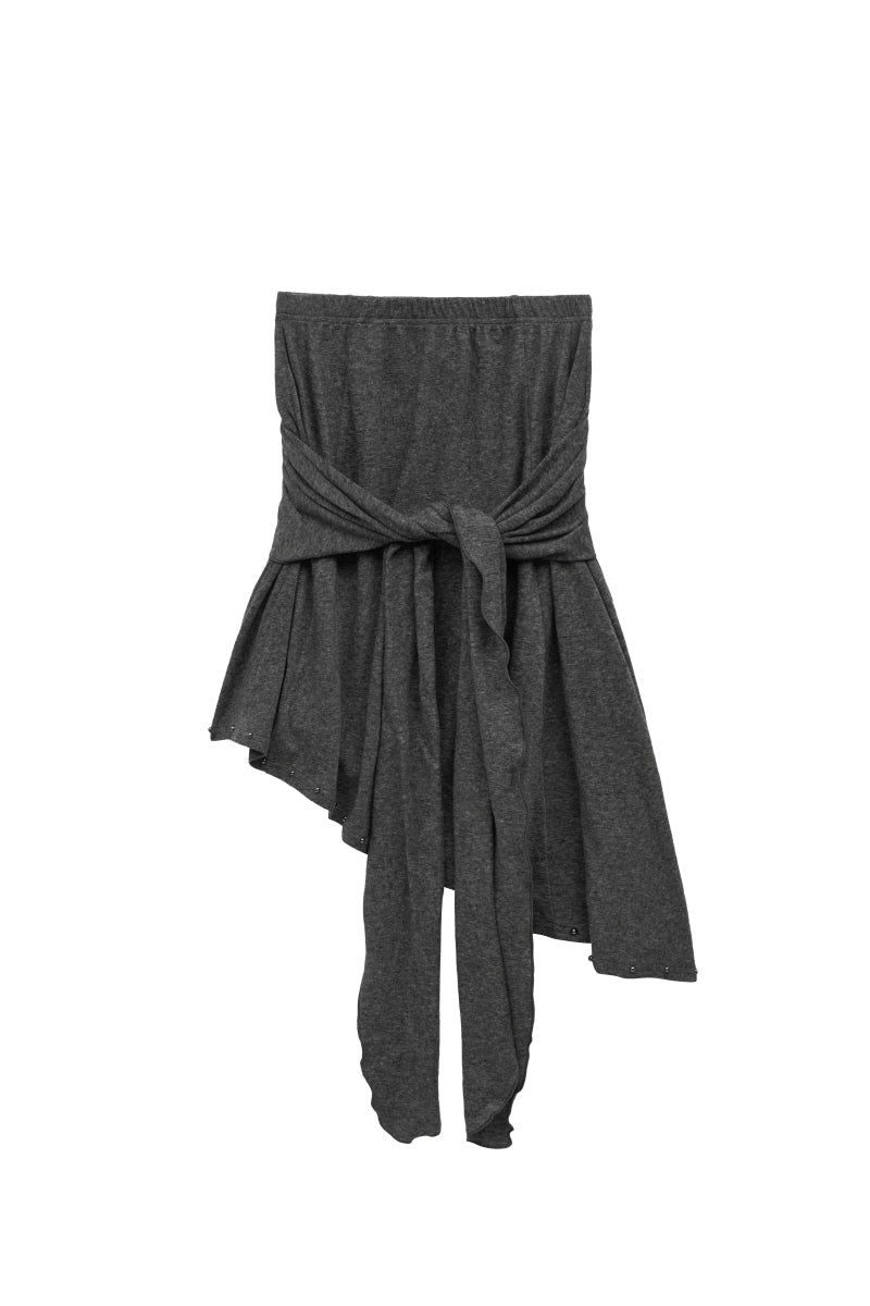 st stud skirt (grey)