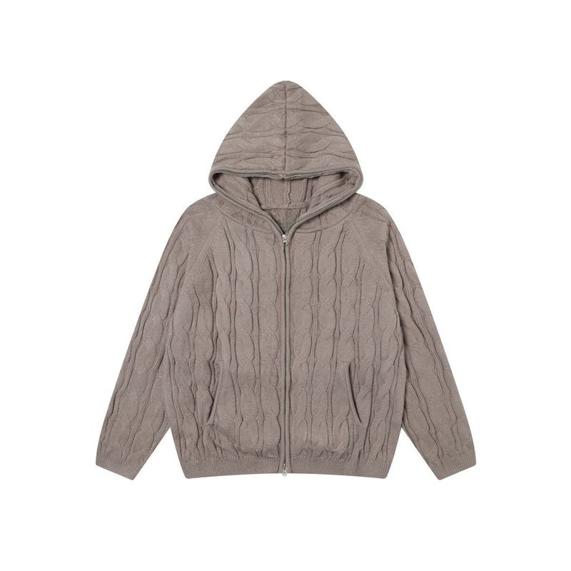 Cozy&Kitsch(コージーアンドキッチ)の「Monaco Warm Knit Hoodie Zip-up 233292056(Tops)」