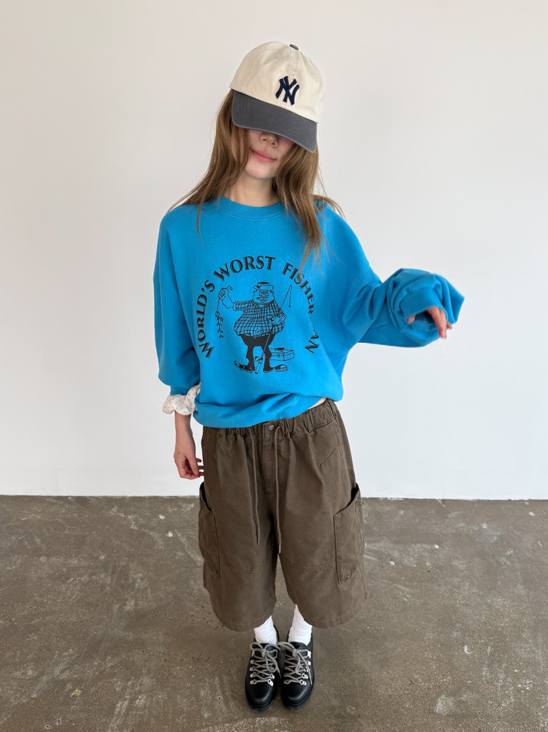 zipper bermuda cargo pants