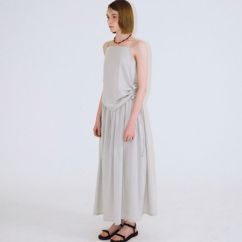  Drape Volume Skirt -2colors