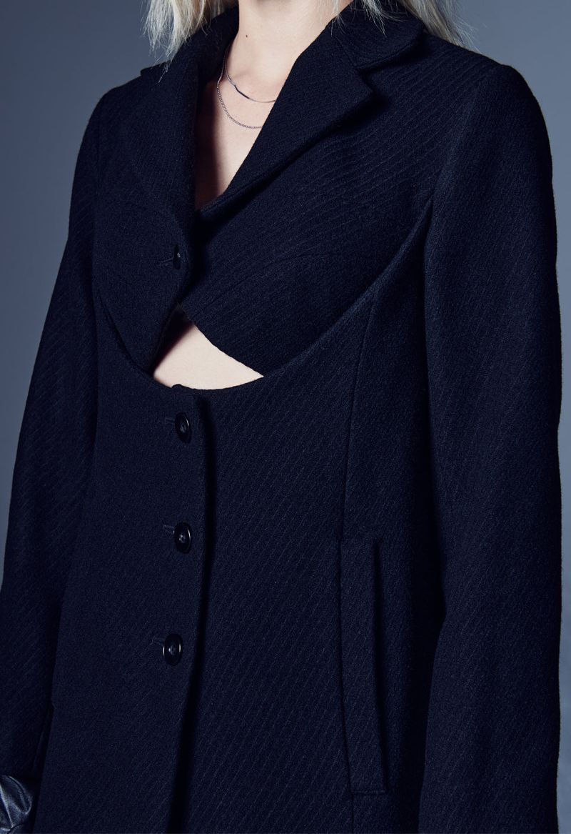 CRESCENT LONG COAT