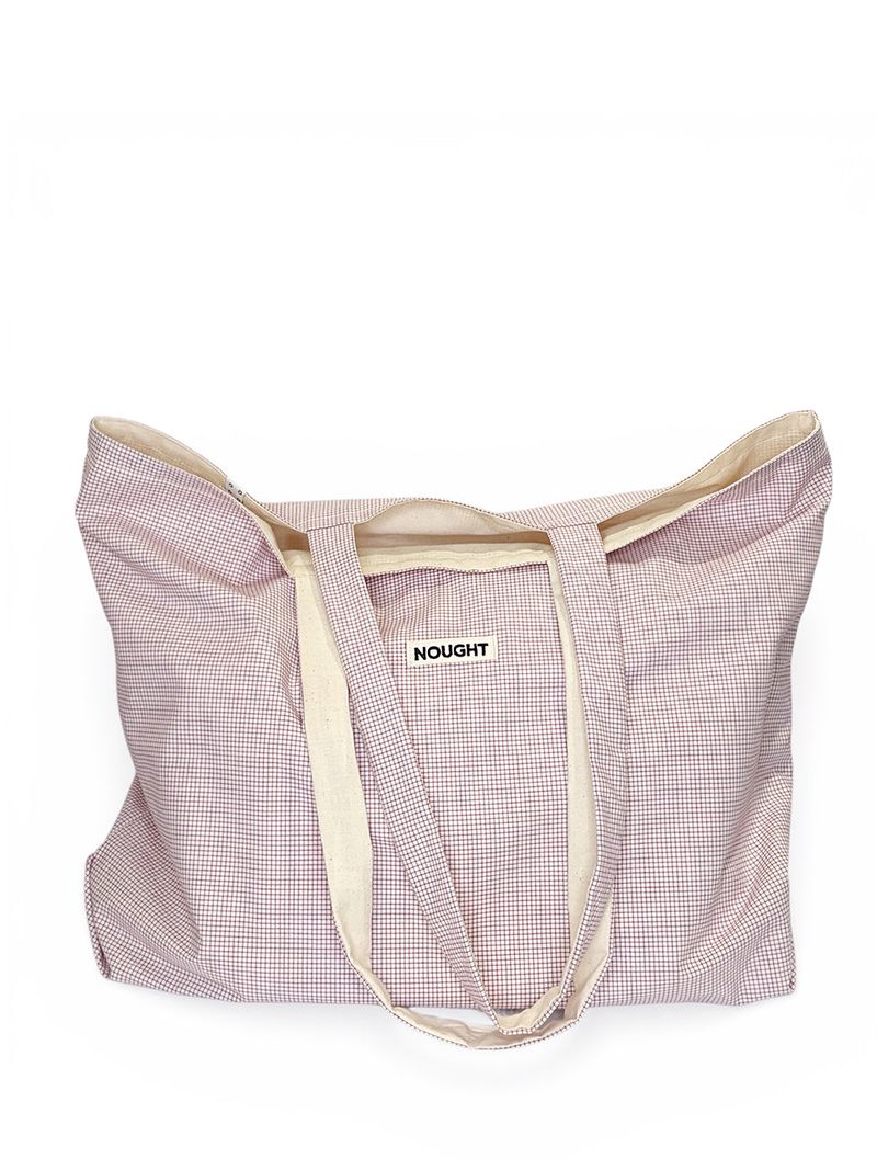 nought（ノウト）の「Emb Logo Cotton Day Bag / GP Burgundy（Bags）」