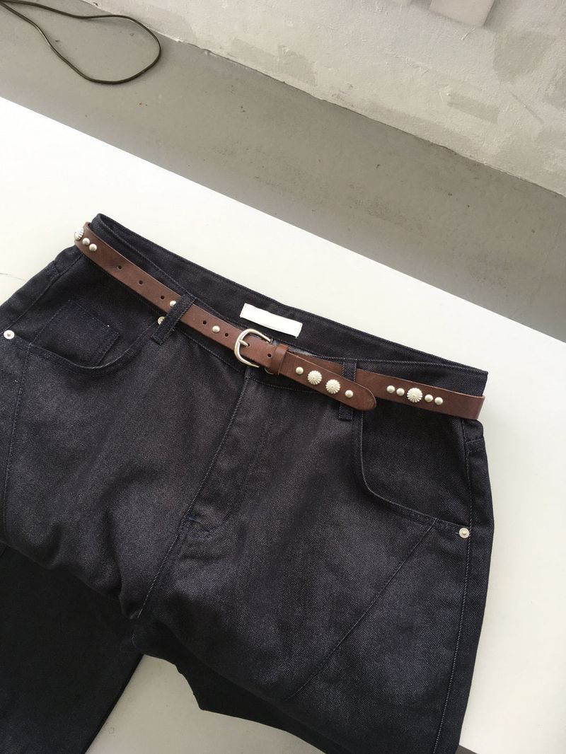 No.1665 western stud BELT