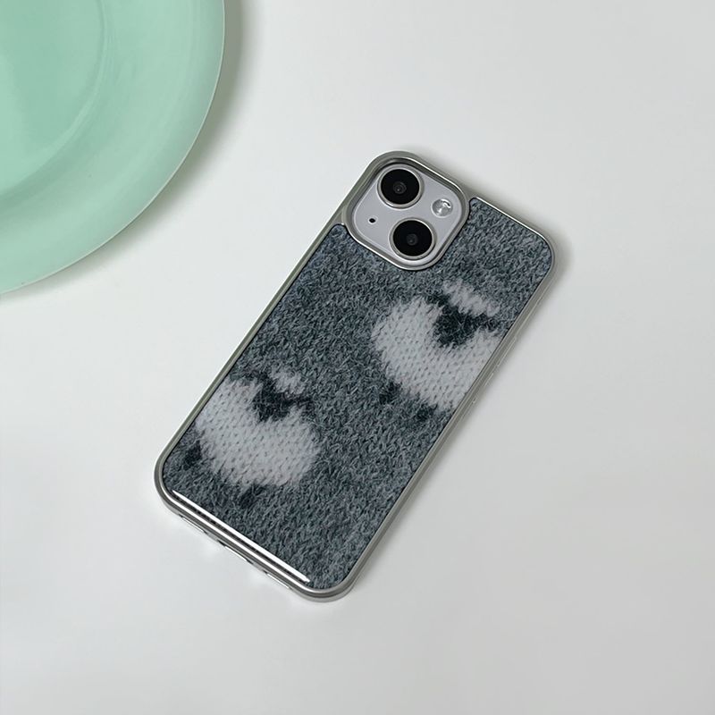 sheep epoxy silver bumper case