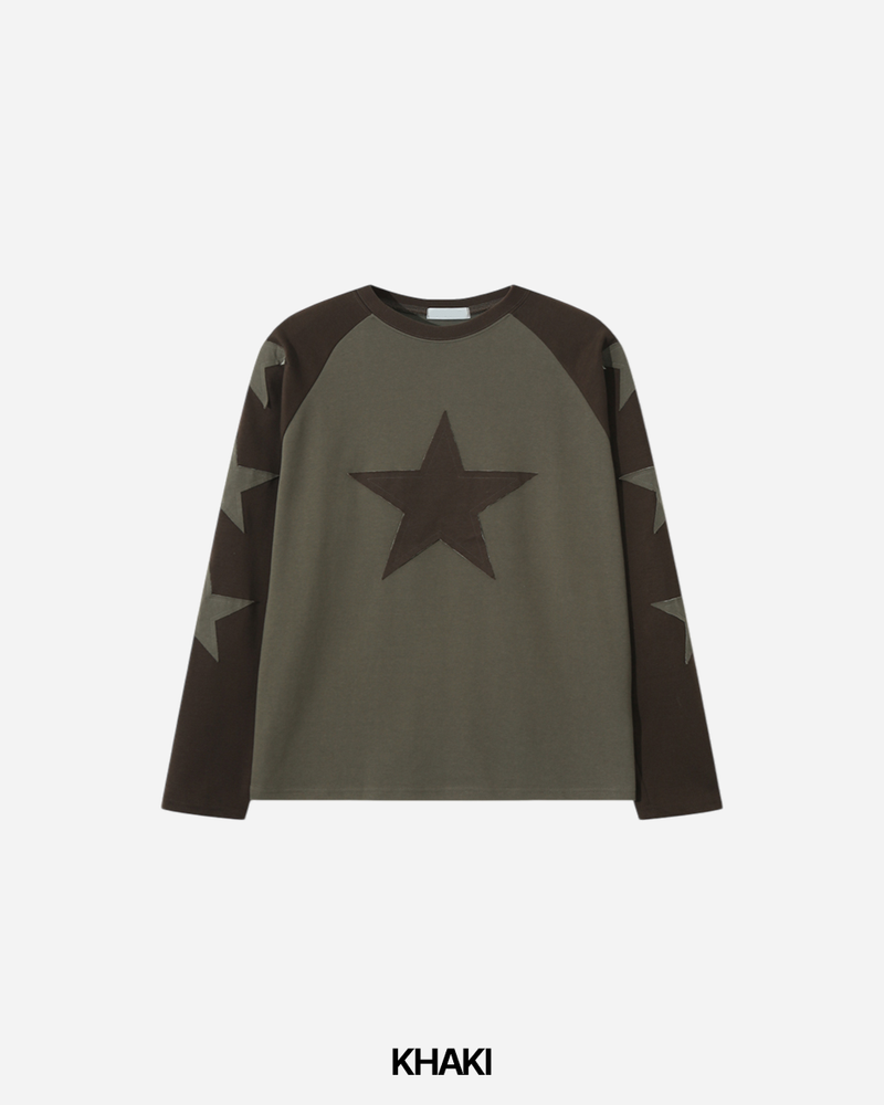 Star Patch Long Sleeve