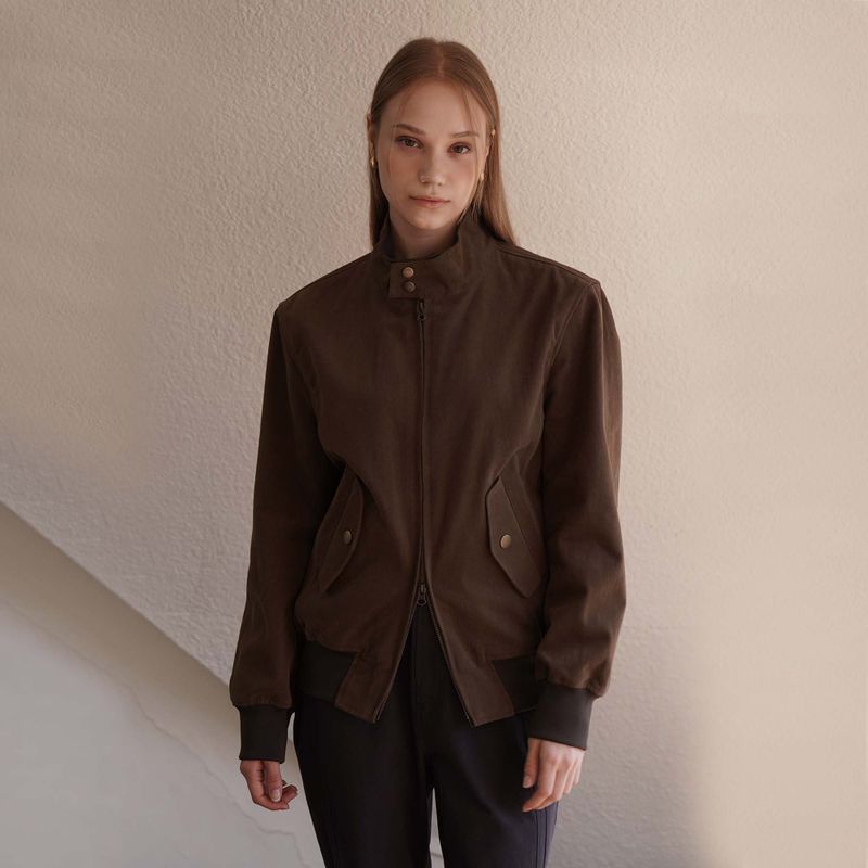Brown Twill Jacket