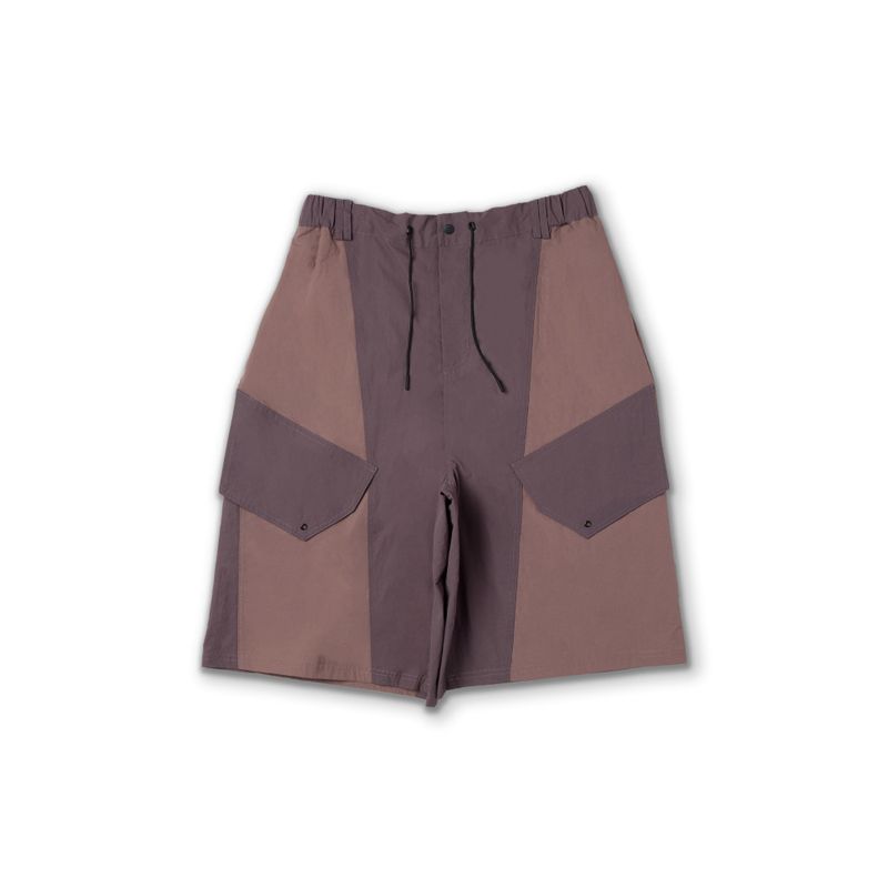Splice Cropped Shorts