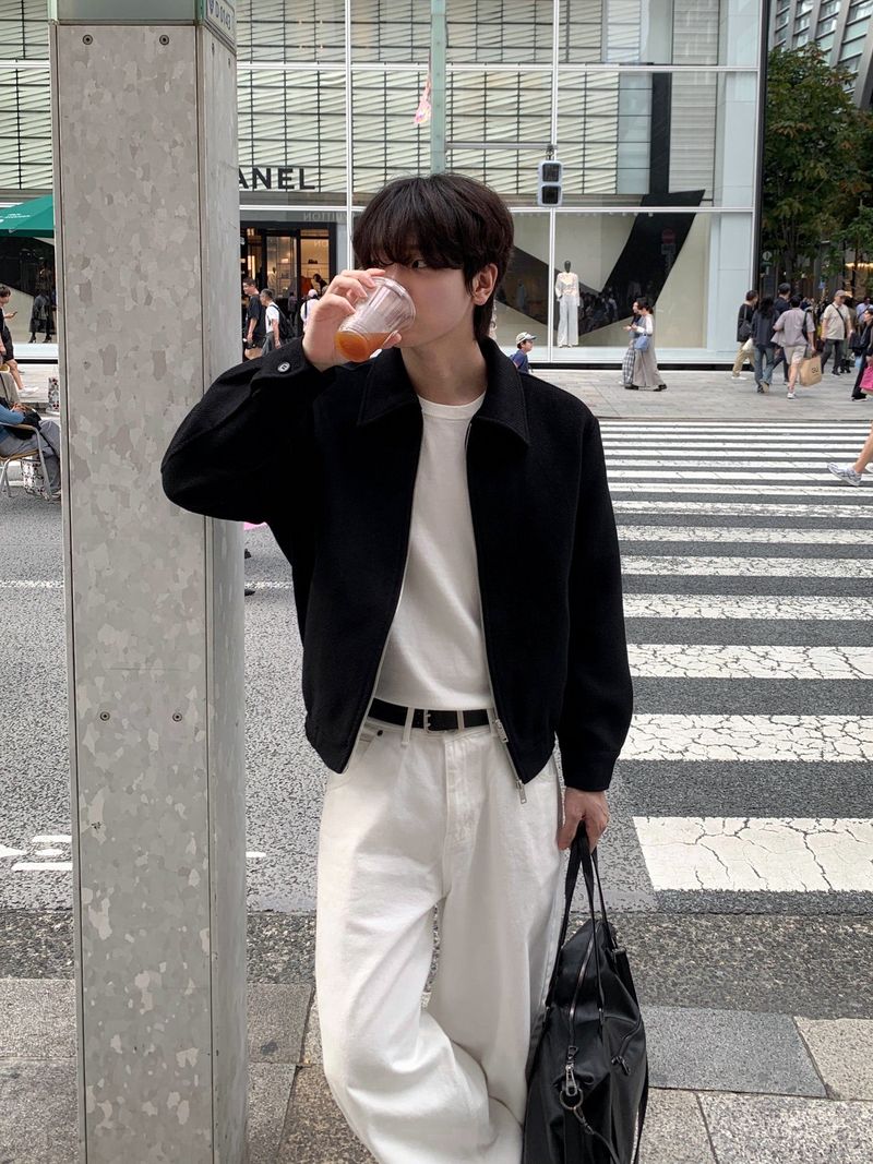 [Premium] Laurent Herringbone Wool Jumper