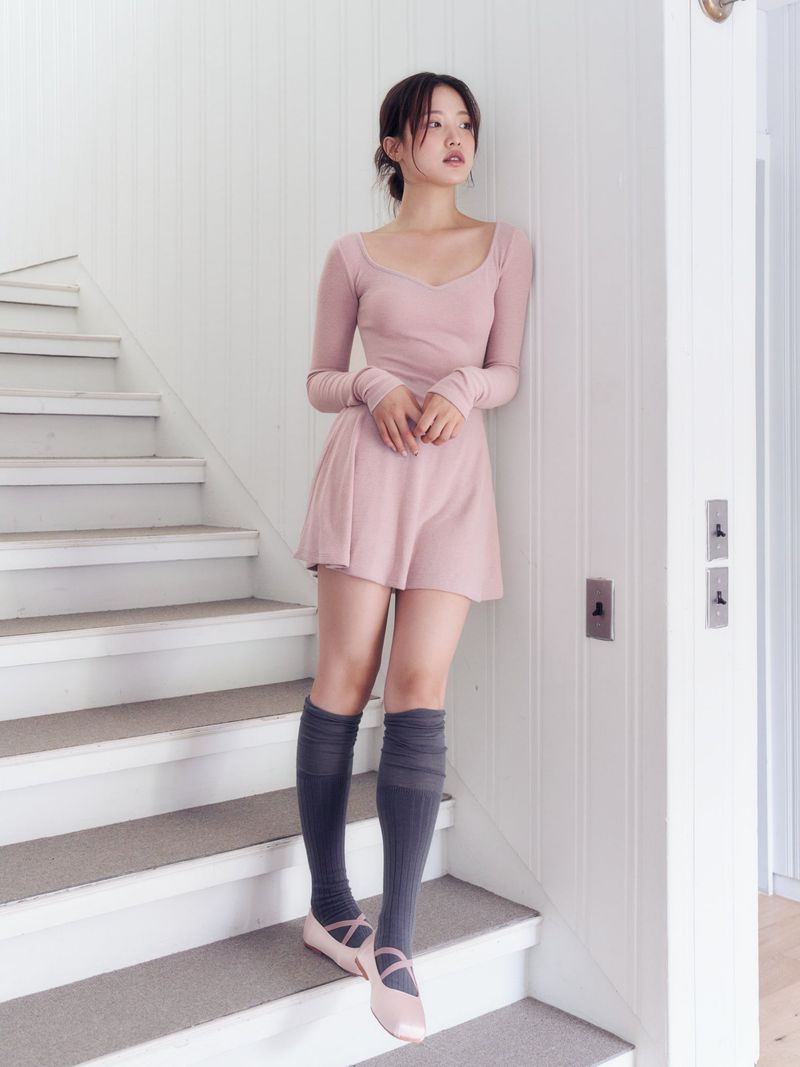 Ballerina mini dress (PINK)