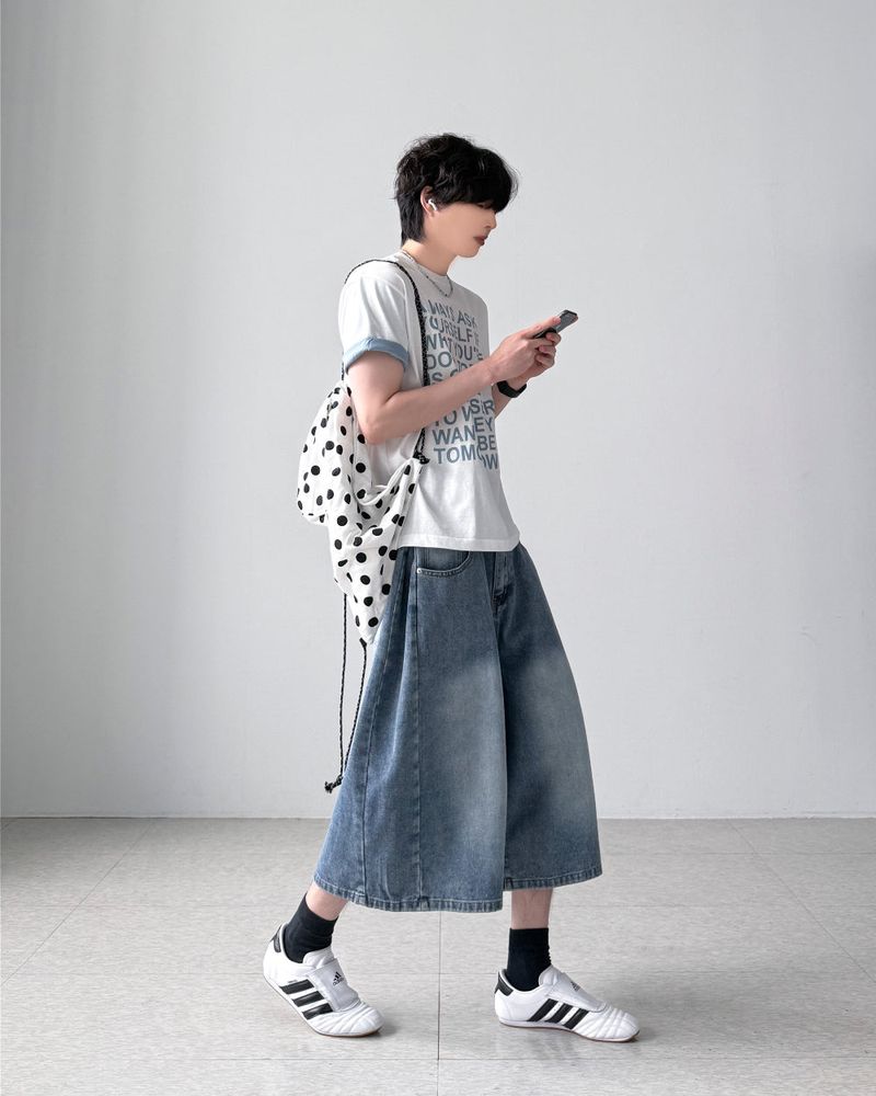 Peeling Dot Hood Bag