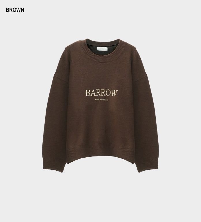Barrow wool mix round knit