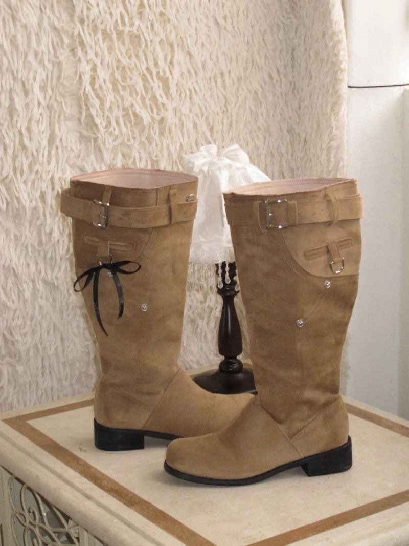 onthenextpage（オンザネクストページ）の「Western Belt Cargo Long Boots（Shoes）」