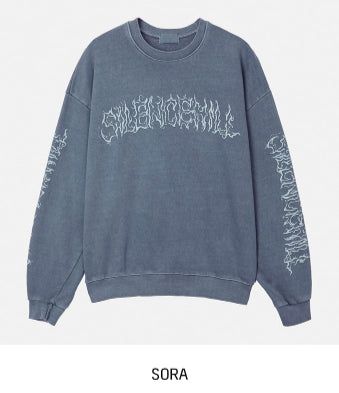 サープレイ ピグメント セットアップ スウェットシャツ【セットアップアイテムあり】