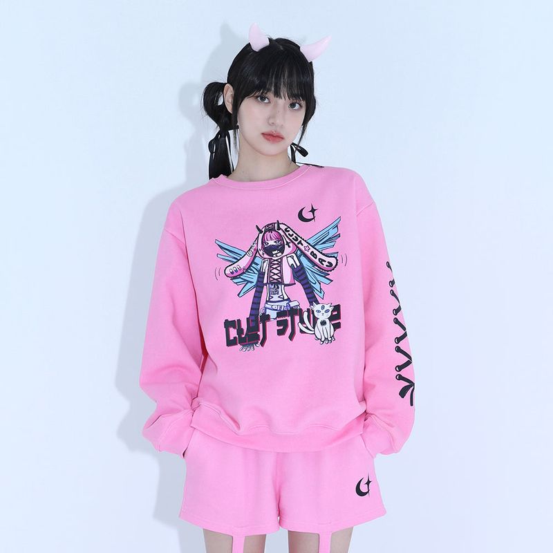 CLUT STUDIO（クラットスタジオ）の「0 6 android sweat shirt - PINK（Tops）」