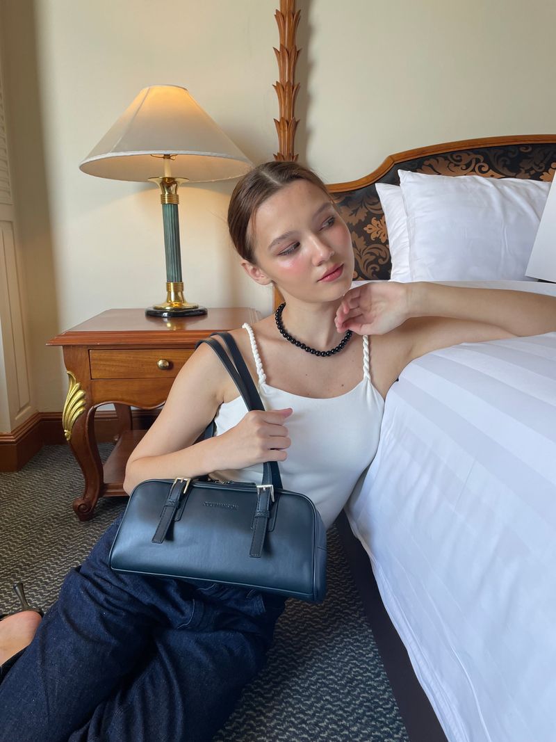 Emma in Navy