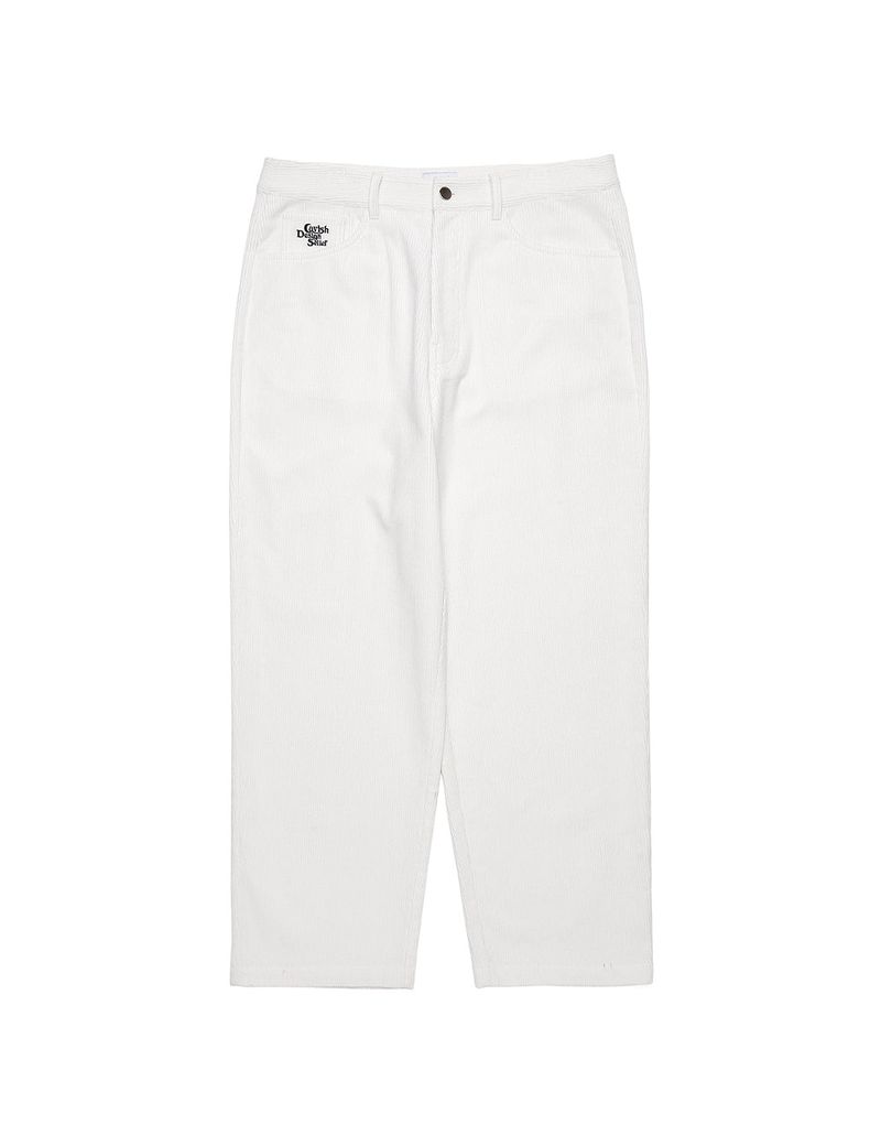 cavish（カビシ）の「SELLER LOGO CORDUROY PANTS IVORY(CV2CFMPA12A)（Pants）」