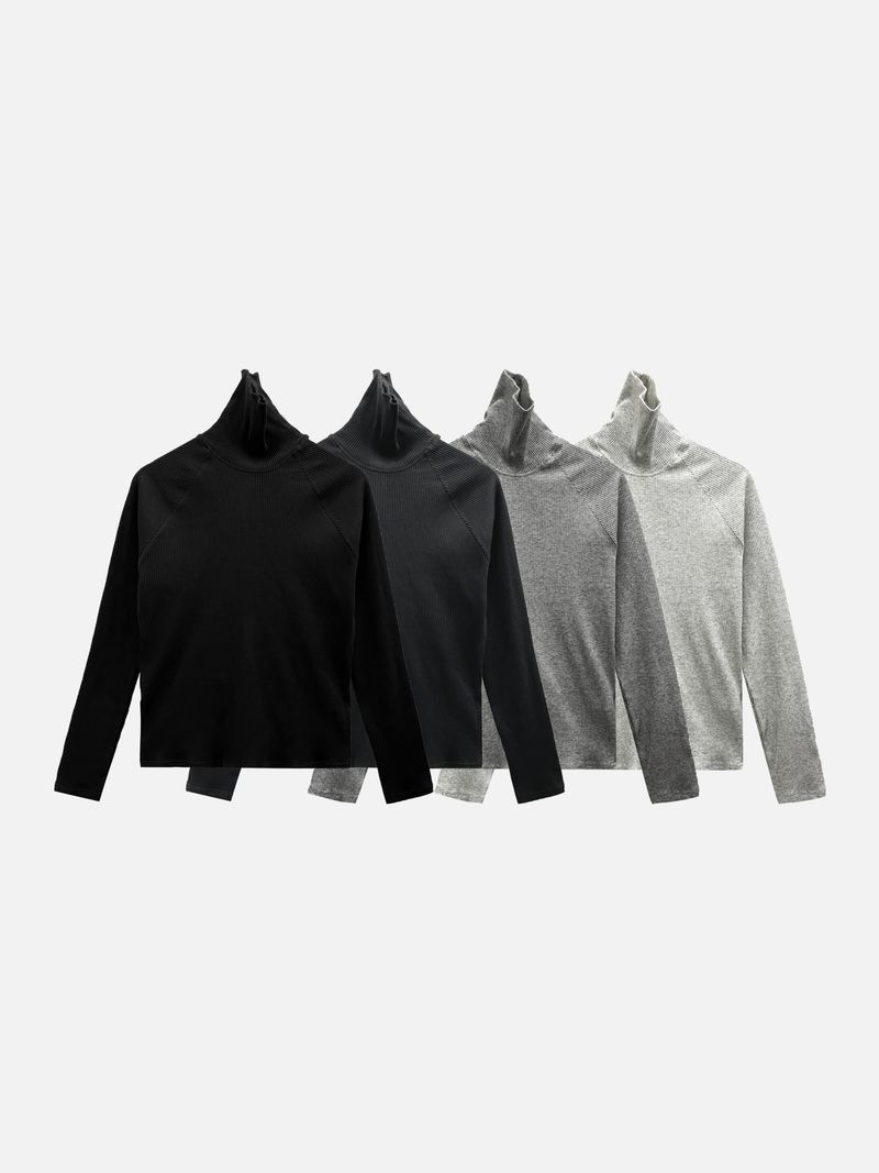 Basic Soft Golji Turtleneck Knit 4C