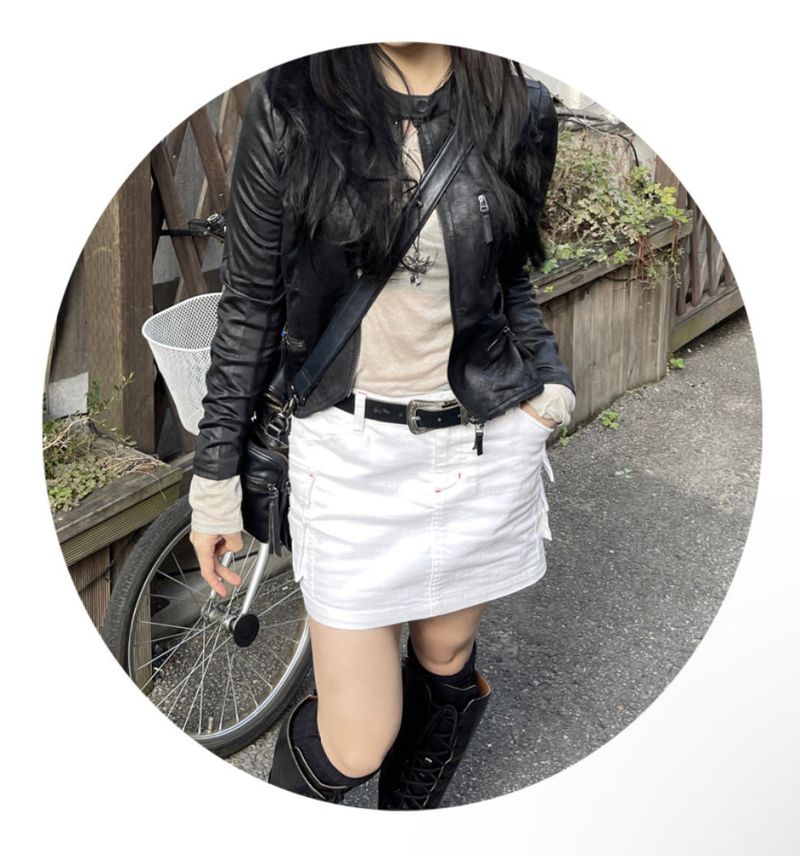 Vintage spandex rider jacket
