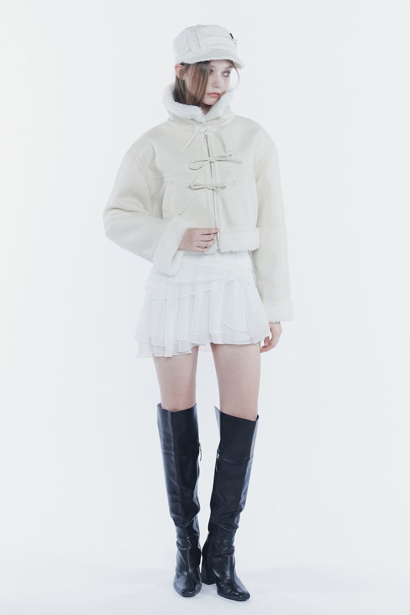 LUCY MUSTANG JACKET cream